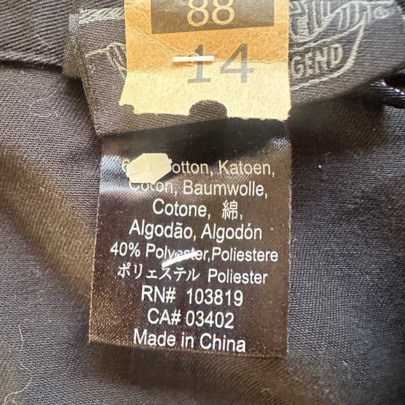 Harley Davidson Shirt 3XL Skull on Back Short Sleeve Biker Motorcycle - Picture 6 of 9